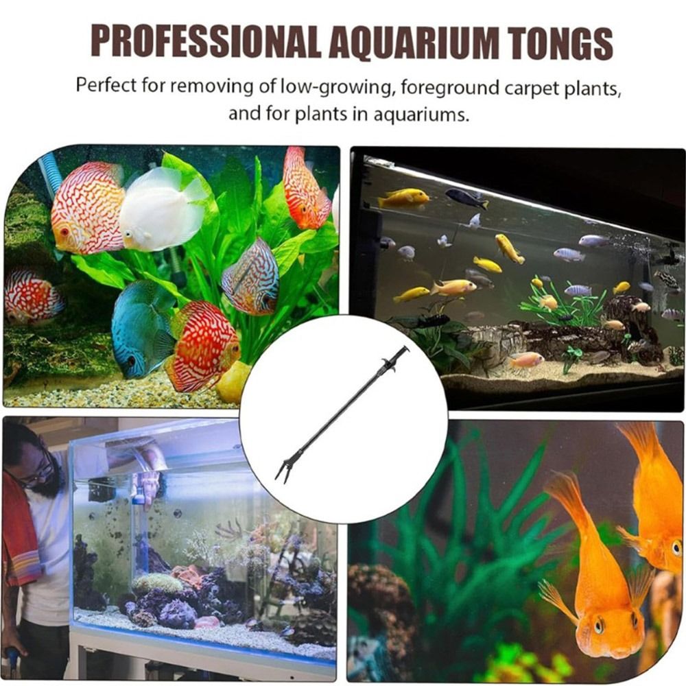 Non Planted Aquarium Fish - 1 szt. 50cm Plastikowa Pęseta do