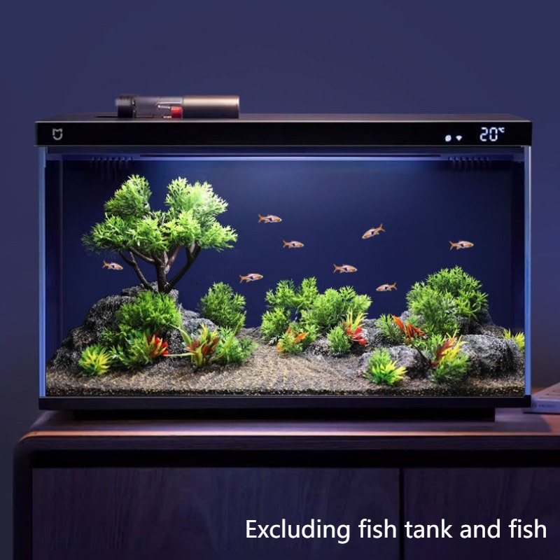 Planted Aquarium With Rocks - Symulacja dekoracji akwarium, ekologia, plastikowa skała,
