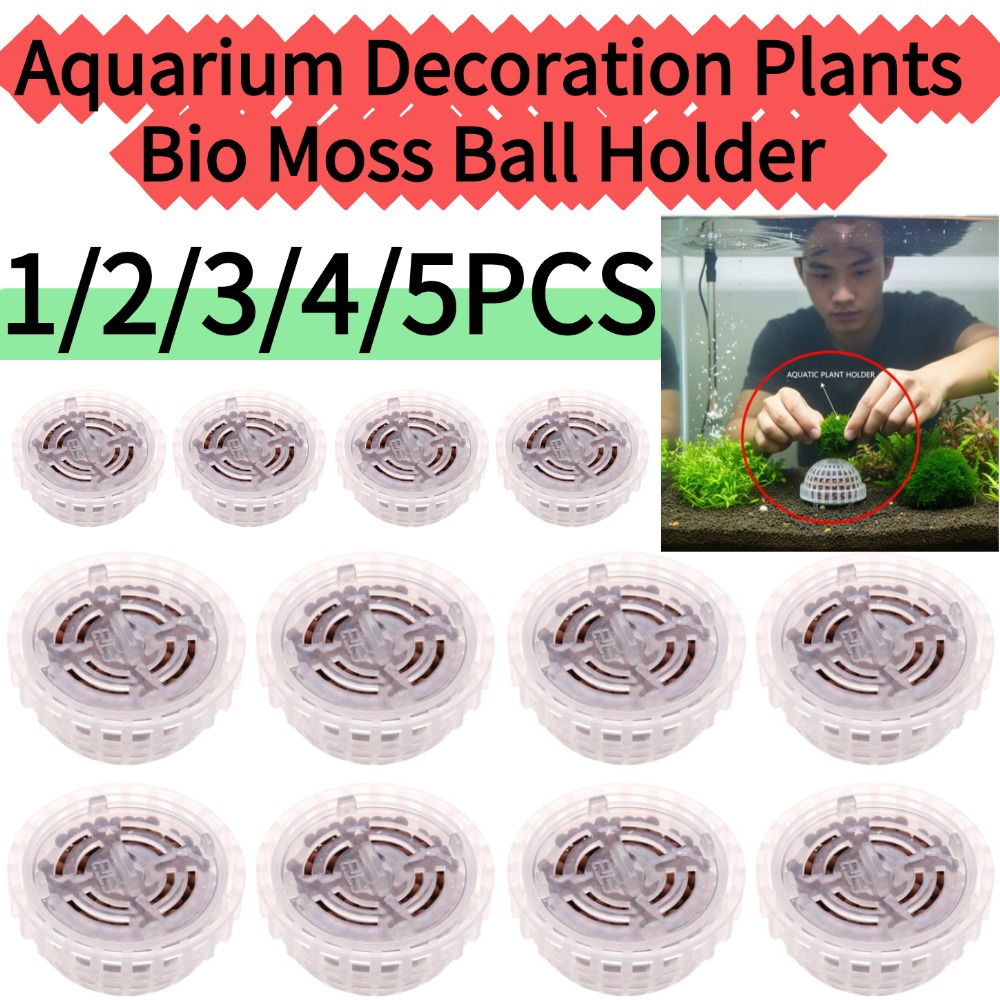 Aquarium Planted Tank Filter - 1/2/3/4/5 SZT. Dekoracja do akwarium Rośliny