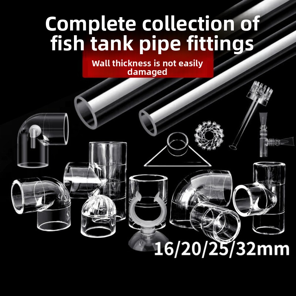Aquarium Planted Tank Filter - Akrylowy skimmer do akwarium DIY, rura