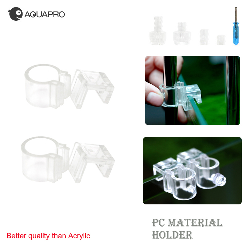 Aquarium Planted Tank Filter - Uchwyt na rura akwariowa wypływ materiał