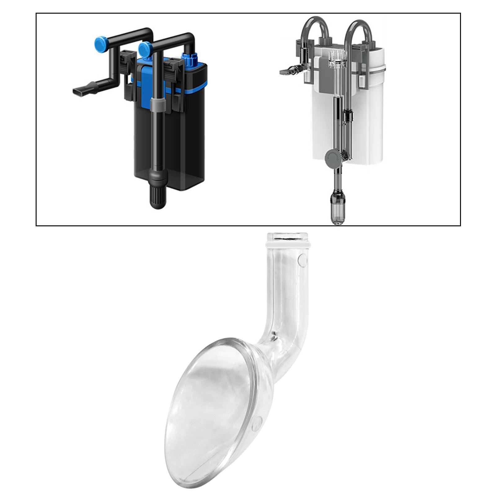 Wylot wody z rury akwariowej L – Aquarium Planted Tank Filter recenzja i cena