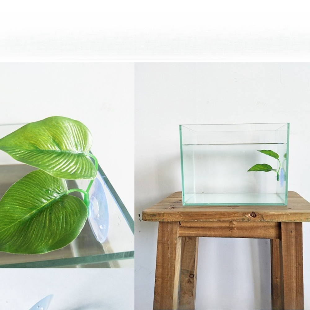 1/3/5/10 Sztuczny hamak z liśc – Aquarium Planted Set Up recenzja i cena
