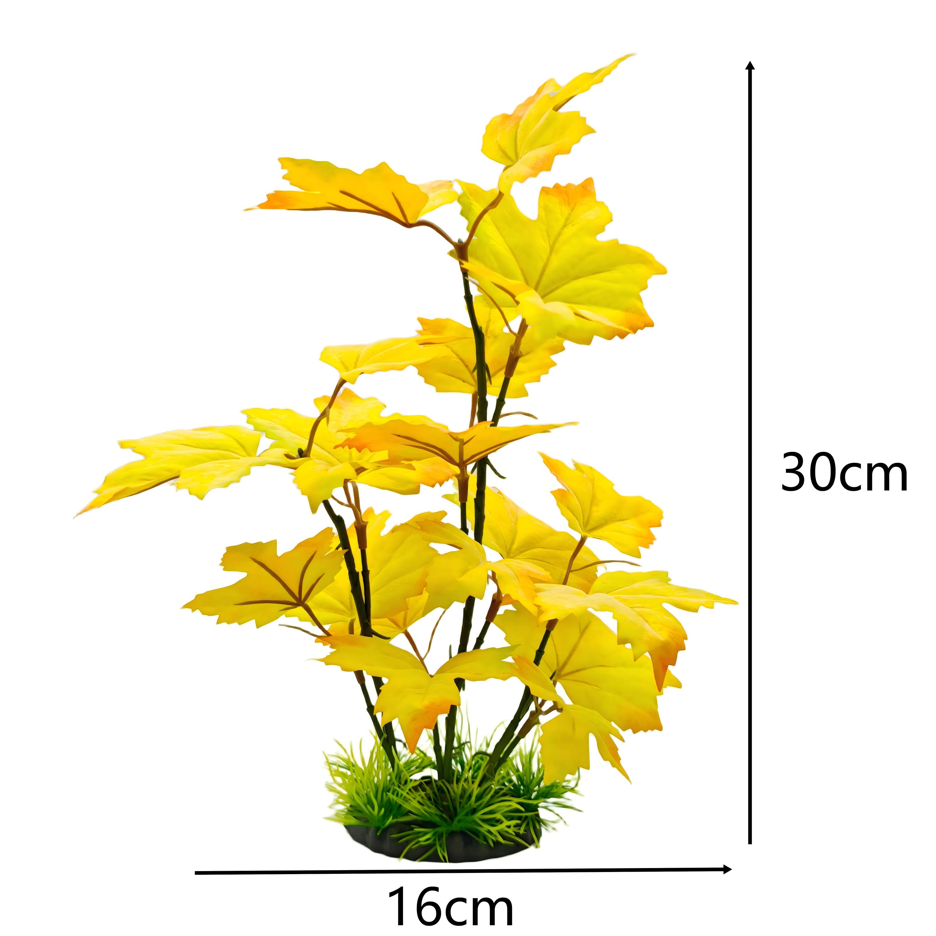 Sztuczne Liście 30cm Dekoracja – Aquarium Plant Yellowing recenzja i cena