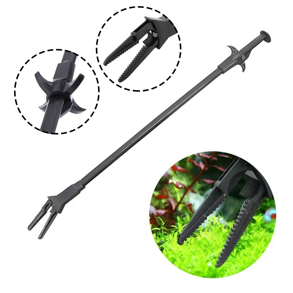 1 szt. 50cm Plastikowa Pęseta  – Non Planted Aquarium Fish recenzja i cena