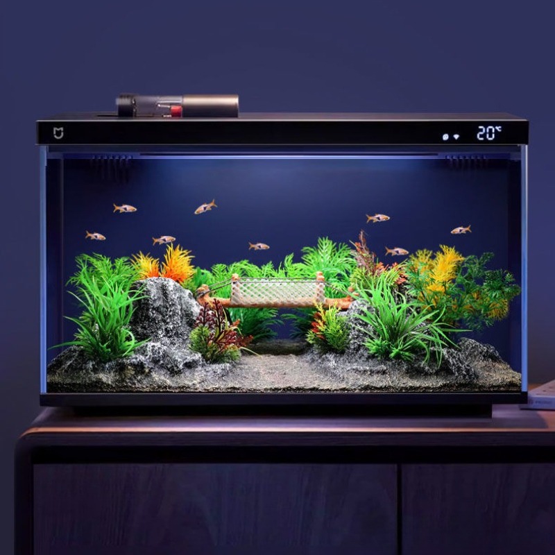 Symulacja dekoracji akwarium,  – Planted Aquarium With Rocks recenzja i cena
