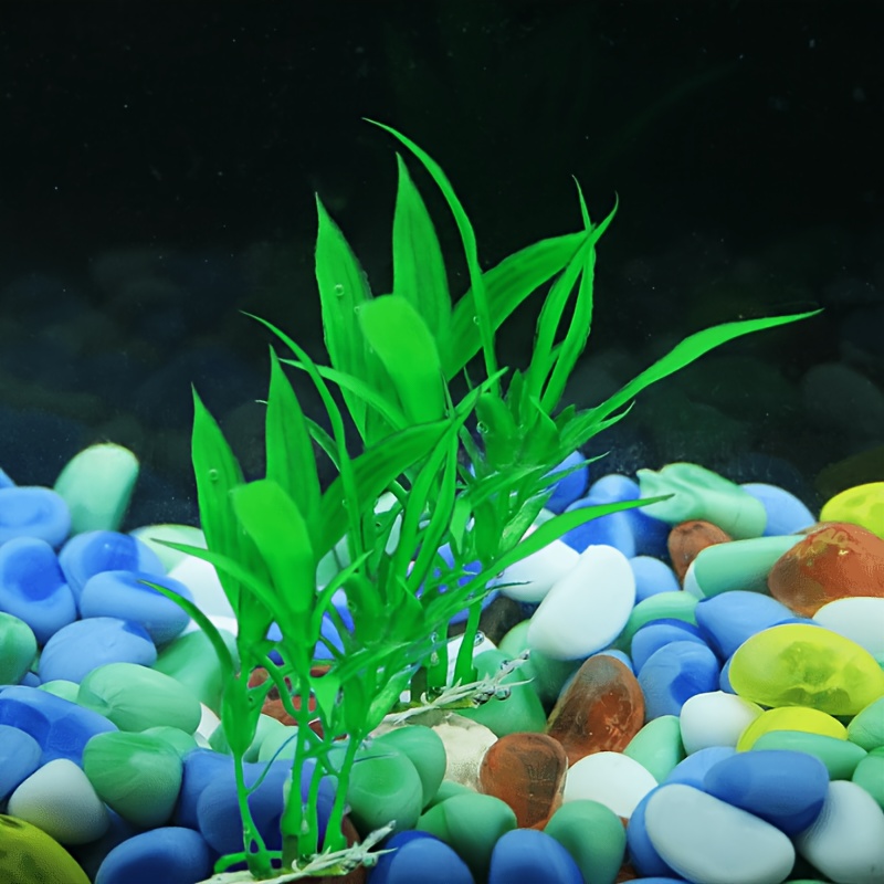 10 szt. Sztucznych roślin wodn – Non Planted Aquarium Fish recenzja i cena