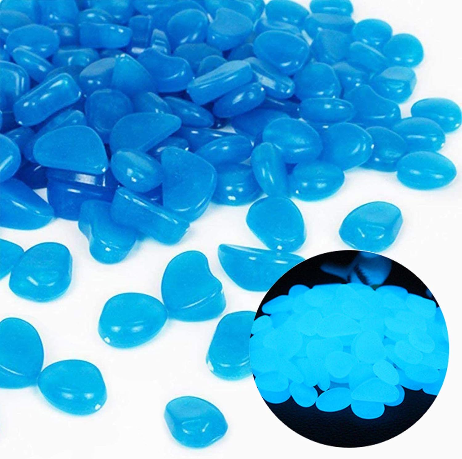 Fish Tank Rocks Glow Blue Pebb – Aquarium Planted Tank recenzja i cena