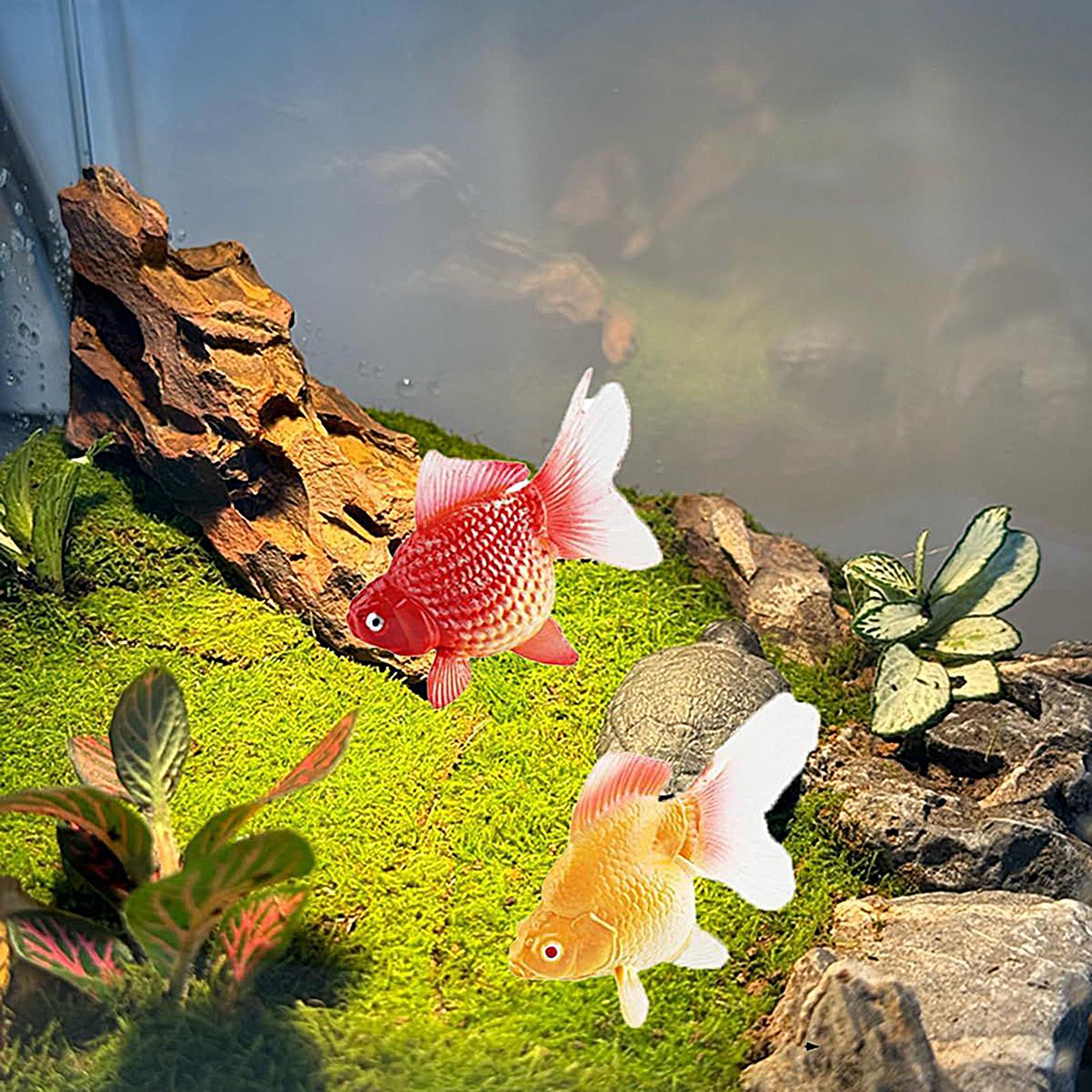Sztuczne złote rybki 2 szt./ze – Aquarium Plant Yellowing recenzja i cena