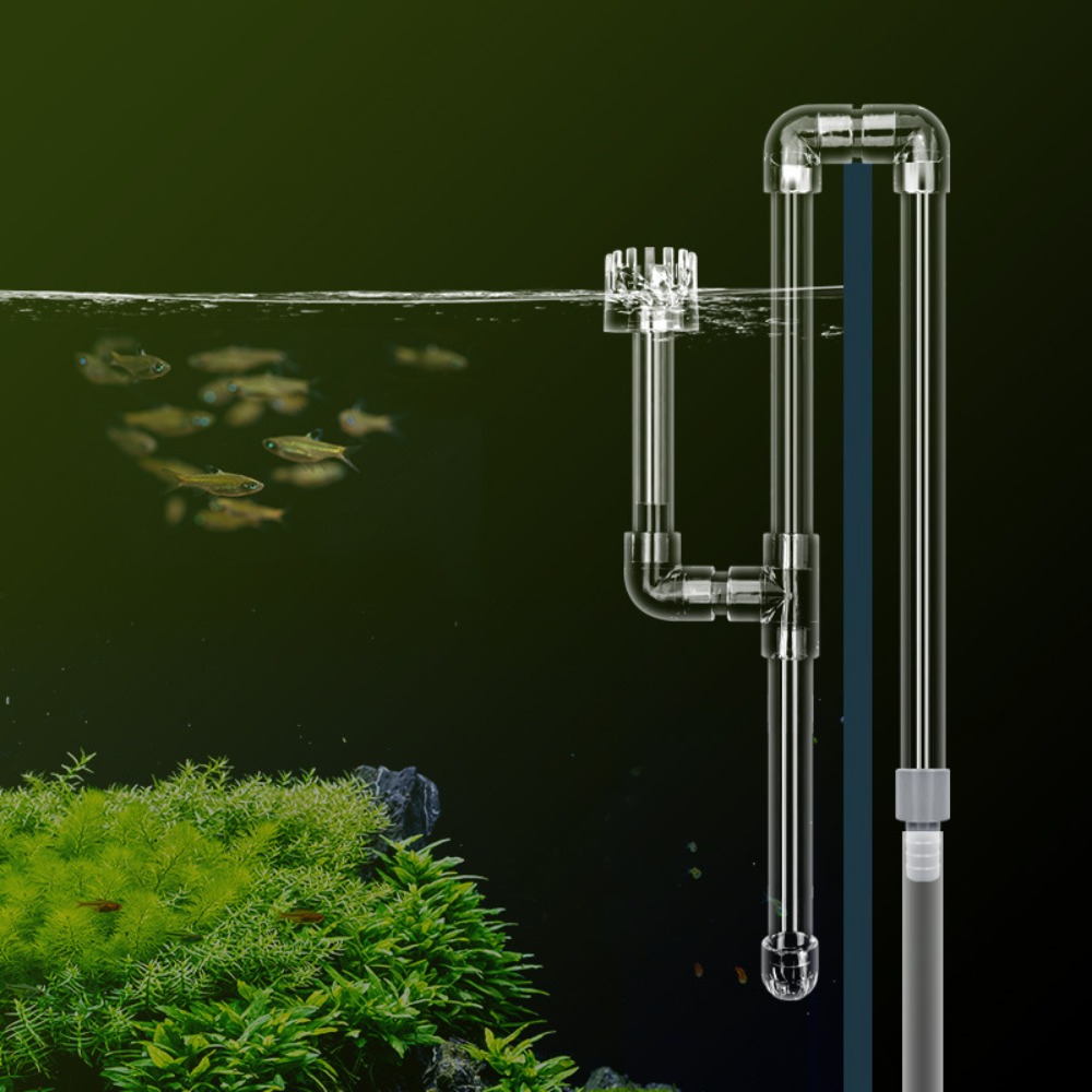 Akrylowy skimmer do akwarium D – Aquarium Planted Tank Filter recenzja i cena