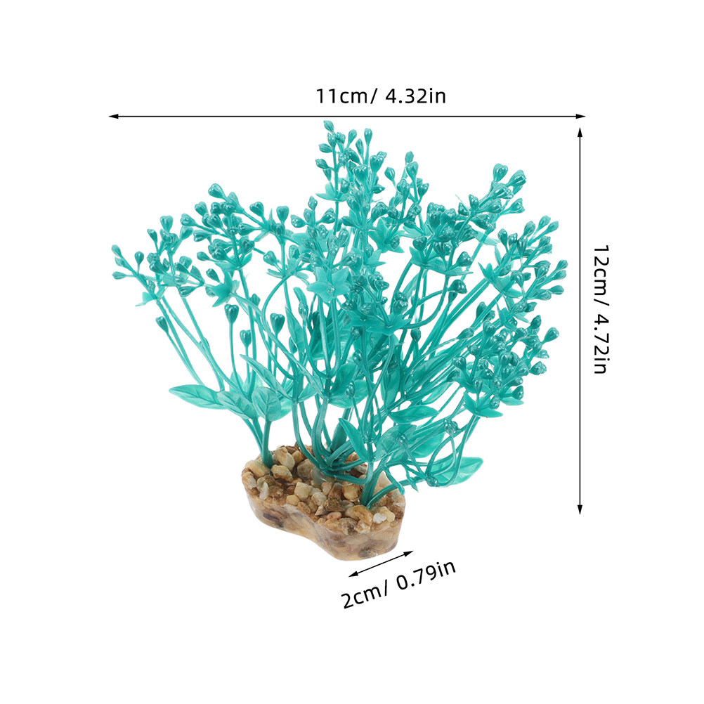 2 sztuki plastikowych roślin a – Aquarium Planted Set Up recenzja i cena