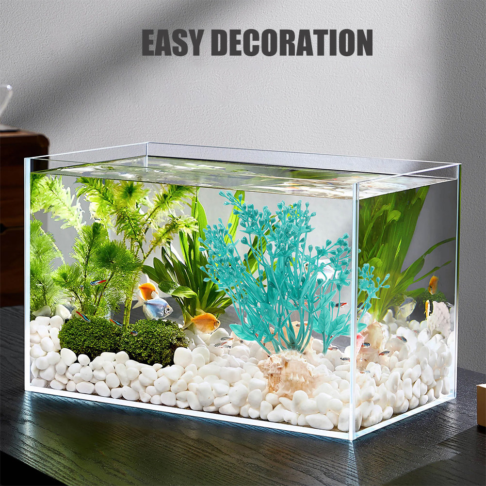 2 sztuki plastikowych roślin a – Aquarium Planted Set Up recenzja i cena